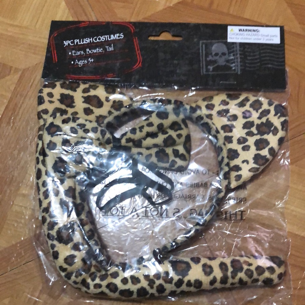 New 3 piece cat costume